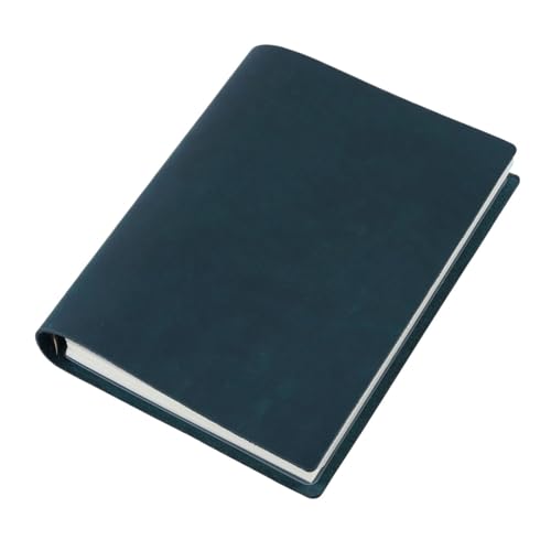 DYYEUAVT Nachfüllbare Notizbücher aus Leder im B5-Format mit 9-Loch-Binder, große Notizblöcke aus weichem Leder, Tagebuch, handgefertigtes Skizzenbuch, Planer(Color 01) von DYYEUAVT