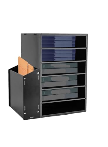 Desktop-Datei-Organizer mit 6 Ebenen, Seitenschrank, Anti-Rutsch-Pads, glatten Kanten und starker Tragfähigkeit for effizientes Desktop-Datei-Organizer mit 6 Ebenen, Seitenschrank, Anti-Rutsch-Pads, glatten Kanten und starker Tragfähigkeit for effizientes von DYYEUAVT