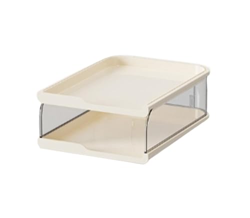 Desktop-Dateisortierer Organizer Journal Schreibtischbedarf Lagerregal(White 2 Tier) von DYYEUAVT