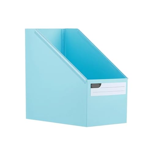 Einfaches, faltbares Aktenfach im A4-Format, for die Aufbewahrung von Dokumenten, Büchern, Sortierboxen for Schulsachen, for verschiedene Funktionen(Light blue) von DYYEUAVT