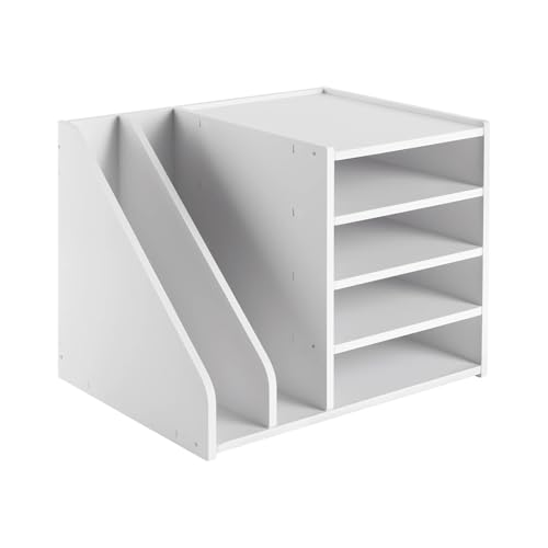 Schreibtisch-Ablage mit 4 Ebenen, A4, for den Schreibtisch, ordentlicher Aktenhalter, Papier-Organizer, Zeitschriftenaufbewahrung, Aktenregal, Weiß, 39 x 31 30 cm Schreibtisch-Ablage mit 4 Ebenen, A4, for den Schreibtisch, ordentlicher Aktenhalter, Papier-Organizer, Zeitschriftenaufbewahrung, Aktenregal, Weiß, 39 x 31 30 cm von DYYEUAVT
