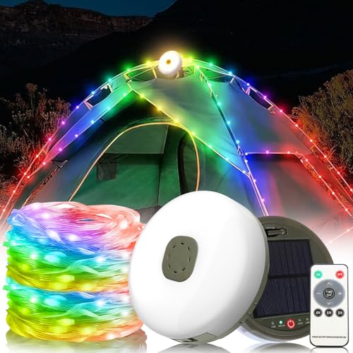 DZAY Solar Lichterkette Aussen,Camping Lichterkette Aufrollbar 10M 100 LED Solar 8 Modi Solarlichterkette Außen Wetterfest Lampions Campinglampe für Garten, Terrasse, Balkon, Hochzeit Camping Gadgets DZAY Solar Lichterkette Aussen,Camping Lichterkette Aufrollbar 10M 100 LED Solar 8 Modi Solarlichterkette Außen Wetterfest Lampions Campinglampe für Garten, Terrasse, Balkon, Hochzeit Camping Gadgets von DZAY