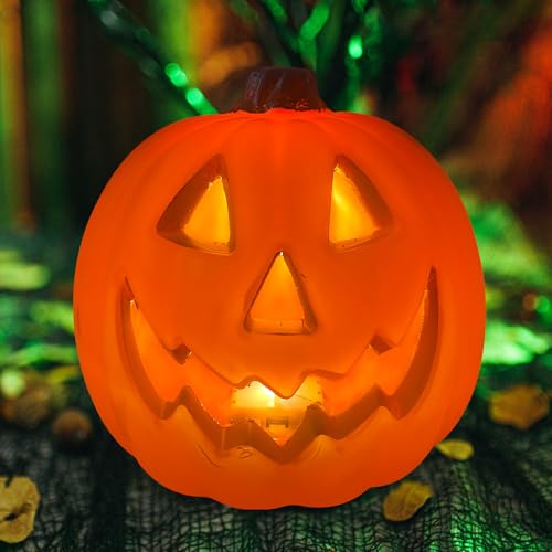 Herbstdeko Kürbis Halloween Dekorationen Kürbislaterne Beleuchtet,Herbst Dekoration Kürbis Deko Led Kerzen Herbst Dekoration Leuchtender Tischdeko,Herbstdeko Erntedankfest Thanksgiving Party (8.5") Herbstdeko Kürbis Halloween Dekorationen Kürbislaterne Beleuchtet,Herbst Dekoration Kürbis Deko Led Kerzen Herbst Dekoration Leuchtender Tischdeko,Herbstdeko Erntedankfest Thanksgiving Party (8.5") von DZAY
