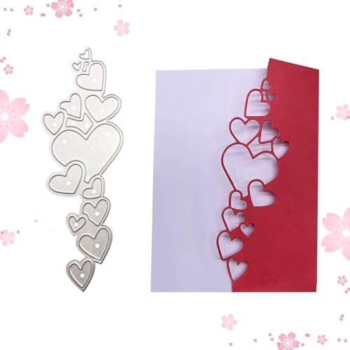 Valentinstag Stanzformen Liebesbrief,Stanzschablonen Herz Stanzschablone Hochzeit Prägeschablonen Stanzformen Schneiden für DIY Scrapbooking Fotoalbum Dekor Handwerkliches Werkzeug Valentinstag Stanzformen Liebesbrief,Stanzschablonen Herz Stanzschablone Hochzeit Prägeschablonen Stanzformen Schneiden für DIY Scrapbooking Fotoalbum Dekor Handwerkliches Werkzeug von DZAY