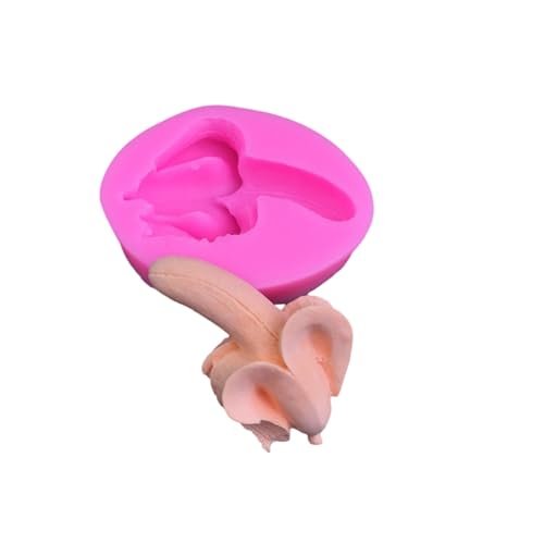 3d Bananenformige Fondants Schokoladenform Kuchen Dekorieren Backfleisch Werkzeug Handgefertigte Seifen Silikon Ornament Formen Leicht Zu Reinigen von DZHCBNE