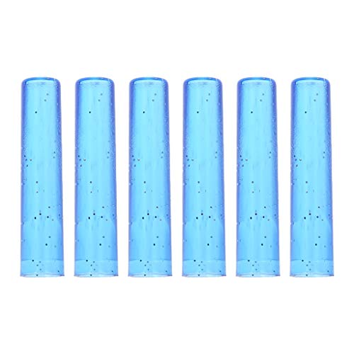 6pcs Niedliche Bleistiftkappe Hülle Abdeckung Extender Plastikschutzschule Lieferungen Neu von DZHCBNE
