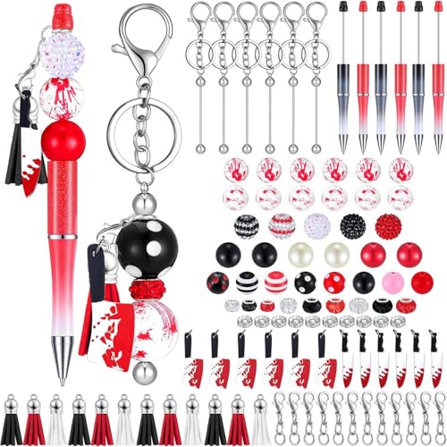 86pcs Halloween Perlenstift Perlen Schlüsselbund Set Für Lehrer Schüler Abschlusszeit Weihnachten Halloween Supply 86pcs Halloween Perlenstift Perlen Schlüsselbund Set Für Lehrer Schüler Abschlusszeit Weihnachten Halloween Supply von DZHCBNE