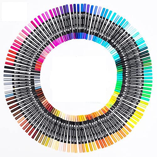 DZHCBNE 100 Farben Tip Marker Stifte Pinselstifte Highlighters Set Für Kid Student Card Making Scrapbooking Malvorlagen Zeichnung DZHCBNE 100 Farben Tip Marker Stifte Pinselstifte Highlighters Set Für Kid Student Card Making Scrapbooking Malvorlagen Zeichnung von DZHCBNE