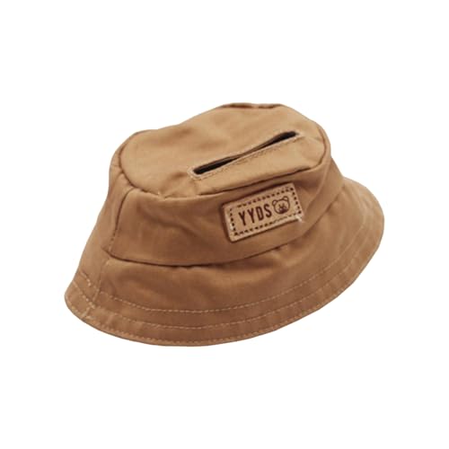 DZHCBNE 1Stück Fischerhut,17cm Spielzeug Plüsch Atmungsaktiv Fischerhut, Für Plüsch Figur Puppen, Plüsch Spielzeug Kleidung,6 Farben von DZHCBNE