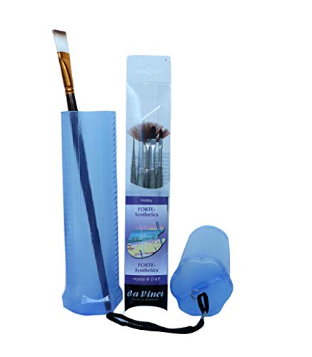 Da Vinci 5008 Series Synthetics Pinsel-Set, Borsten, lila/schwarz/grün/weiß, 30 x 30 x 30 cm von Da Vinci