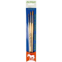 da Vinci Junior Pinsel-Set Größe 2, 5, 8, 3-teilig da Vinci Junior Pinsel-Set Größe 2, 5, 8, 3-teilig von Da Vinci