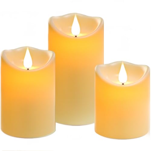Da by LED Kerzen Wasserdichtes 3er-Set von Da by