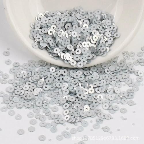 DaBingDian 2 mm, 3 mm, 4 mm, Matte Pailletten, flach, rund, matt poliert, PVC-Pailletten zum Nähen, für Hochzeiten, Bastelarbeiten, Kleidungszubehör, Lentejuelas DaBingDian 2 mm, 3 mm, 4 mm, Matte Pailletten, flach, rund, matt poliert, PVC-Pailletten zum Nähen, für Hochzeiten, Bastelarbeiten, Kleidungszubehör, Lentejuelas von DaBingDian