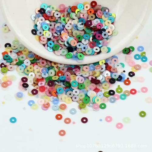 DaBingDian 2 mm, 3 mm, 4 mm, Matte Pailletten, flach, rund, matt poliert, PVC-Pailletten zum Nähen, für Hochzeiten, Bastelarbeiten, Kleidungszubehör, Lentejuelas DaBingDian 2 mm, 3 mm, 4 mm, Matte Pailletten, flach, rund, matt poliert, PVC-Pailletten zum Nähen, für Hochzeiten, Bastelarbeiten, Kleidungszubehör, Lentejuelas von DaBingDian