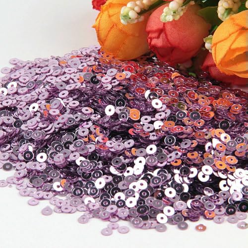 DaBingDian 20 g Flache, runde Pailletten, 3 mm, 4 mm, 5 mm, 6 mm, PVC, lose Pailletten, Basteln, Pailletten, Hochzeit, Nähen, Handarbeit, DIY, Lentejuelas, Zubehör DaBingDian 20 g Flache, runde Pailletten, 3 mm, 4 mm, 5 mm, 6 mm, PVC, lose Pailletten, Basteln, Pailletten, Hochzeit, Nähen, Handarbeit, DIY, Lentejuelas, Zubehör von DaBingDian