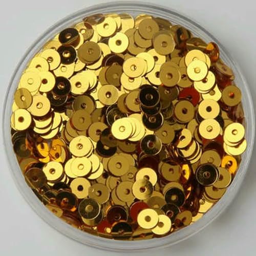 DaBingDian 3 mm, 4 mm, 5 mm, 6 mm, Flache, runde, lose PVC-Pailletten, zum Nähen, Basteln für Hochzeitsdekoration, Kleidungsstücke, Kleider, Schuhkappen, DIY-Zubehör DaBingDian 3 mm, 4 mm, 5 mm, 6 mm, Flache, runde, lose PVC-Pailletten, zum Nähen, Basteln für Hochzeitsdekoration, Kleidungsstücke, Kleider, Schuhkappen, DIY-Zubehör von DaBingDian