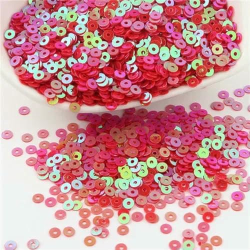 DaBingDian Glitzer-Pailletten, 3 mm, 4 mm, 5 mm, 6 mm, Flache, runde, lose Pailletten zum Nähen, für Hochzeiten, Bastelarbeiten, Kleidungsstücke, Scrapbooking-Zubehör DaBingDian Glitzer-Pailletten, 3 mm, 4 mm, 5 mm, 6 mm, Flache, runde, lose Pailletten zum Nähen, für Hochzeiten, Bastelarbeiten, Kleidungsstücke, Scrapbooking-Zubehör von DaBingDian