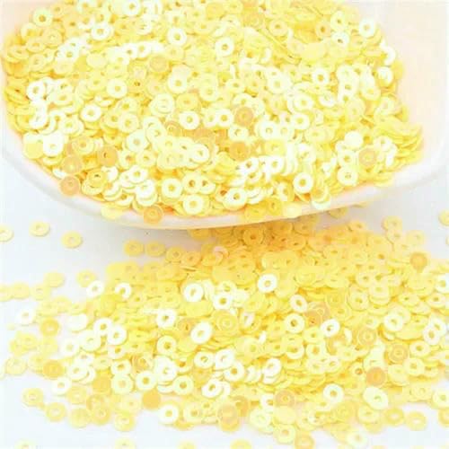 DaBingDian Glitzer-Pailletten, 3 mm, 4 mm, 5 mm, 6 mm, Flache, runde, lose Pailletten zum Nähen, für Hochzeiten, Bastelarbeiten, Kleidungsstücke, Scrapbooking-Zubehör DaBingDian Glitzer-Pailletten, 3 mm, 4 mm, 5 mm, 6 mm, Flache, runde, lose Pailletten zum Nähen, für Hochzeiten, Bastelarbeiten, Kleidungsstücke, Scrapbooking-Zubehör von DaBingDian