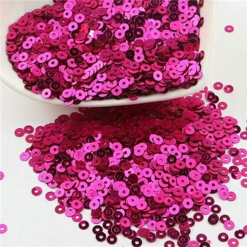 DaBingDian Glitzer-Pailletten, 3 mm, 4 mm, 5 mm, 6 mm, Flache, runde, lose Pailletten zum Nähen, für Hochzeiten, Bastelarbeiten, Kleidungsstücke, Scrapbooking-Zubehör DaBingDian Glitzer-Pailletten, 3 mm, 4 mm, 5 mm, 6 mm, Flache, runde, lose Pailletten zum Nähen, für Hochzeiten, Bastelarbeiten, Kleidungsstücke, Scrapbooking-Zubehör von DaBingDian