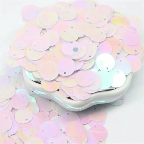 DaBingDian Größere Pailletten, 10, 15, 20, 25, 30 mm, PVC, flach, rund, lose Pailletten, Pailletten, Nähen, Basteln, DIY-Zubehör für Kleidungsstücke, Lentejuelas DaBingDian Größere Pailletten, 10, 15, 20, 25, 30 mm, PVC, flach, rund, lose Pailletten, Pailletten, Nähen, Basteln, DIY-Zubehör für Kleidungsstücke, Lentejuelas von DaBingDian