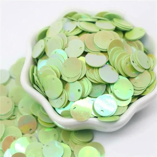 DaBingDian Größere Pailletten, 10, 15, 20, 25, 30 mm, PVC, flach, rund, lose Pailletten, Pailletten, Nähen, Basteln, DIY-Zubehör für Kleidungsstücke, Lentejuelas DaBingDian Größere Pailletten, 10, 15, 20, 25, 30 mm, PVC, flach, rund, lose Pailletten, Pailletten, Nähen, Basteln, DIY-Zubehör für Kleidungsstücke, Lentejuelas von DaBingDian