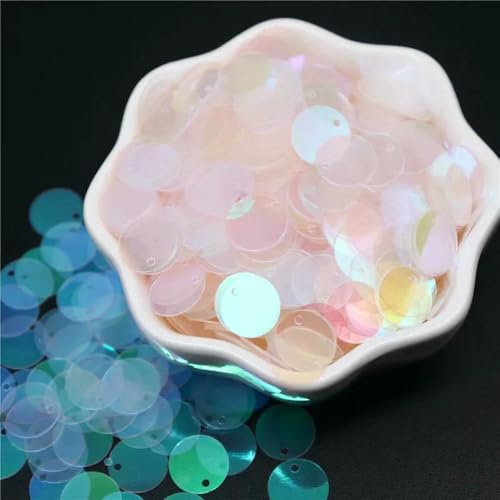 DaBingDian Größere Pailletten, 10, 15, 20, 25, 30 mm, PVC, flach, rund, lose Pailletten, Pailletten, Nähen, Basteln, DIY-Zubehör für Kleidungsstücke, Lentejuelas DaBingDian Größere Pailletten, 10, 15, 20, 25, 30 mm, PVC, flach, rund, lose Pailletten, Pailletten, Nähen, Basteln, DIY-Zubehör für Kleidungsstücke, Lentejuelas von DaBingDian