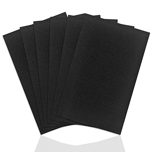 DaKuan Aida-Stoff, Kreuzstich, 11 Count, Schwarz, 30,5 x 45,7 cm, 6 Stück von DaKuan