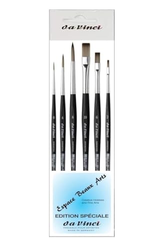 Da Vinci Serie 3373 Pinsel rund Synthetik 0, 4, 8 und Da Vinci Serie 3374 flach Synthetik 2, 6,10 Da Vinci Serie 3373 Pinsel rund Synthetik 0, 4, 8 und Da Vinci Serie 3374 flach Synthetik 2, 6,10 von DaVinci ESPACE BEAUX ARTS
