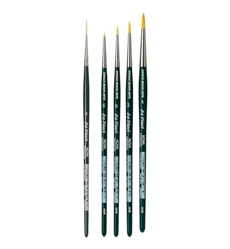 DaVinci 1570 Serie - Aquarell-Pinsel Set NOVA-Synthetik no. 3/0, 0, 2, 4. + da Vinci Nova Serie 1270. NO. 0 Made in German DaVinci 1570 Serie - Aquarell-Pinsel Set NOVA-Synthetik no. 3/0, 0, 2, 4. + da Vinci Nova Serie 1270. NO. 0 Made in German von veeu
