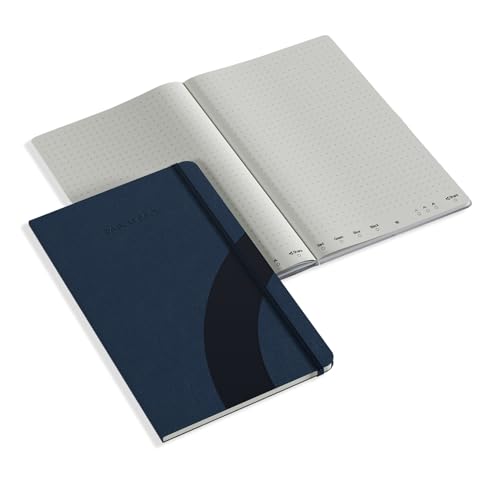 Dabliu Pen + Notizblock A4 Smart, Eco-Pelle, blau, dieser Notizblock ist Pen + kompatibel und unverzichtbar, um alle digitalen Funktionen zu aktivieren Dabliu Pen + Notizblock A4 Smart, Eco-Pelle, blau, dieser Notizblock ist Pen + kompatibel und unverzichtbar, um alle digitalen Funktionen zu aktivieren von Dabliu