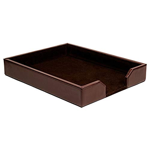dacasso Bonded Briefablage, dunkelbraun dacasso Bonded Briefablage, dunkelbraun von Dacasso