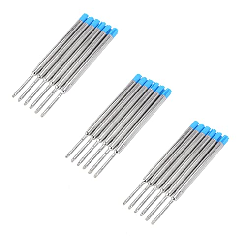 Daconovo 18 Ersatzminen für Kugelschreiber, 10 cm, Blau, große Minen Daconovo 18 Ersatzminen für Kugelschreiber, 10 cm, Blau, große Minen von Daconovo
