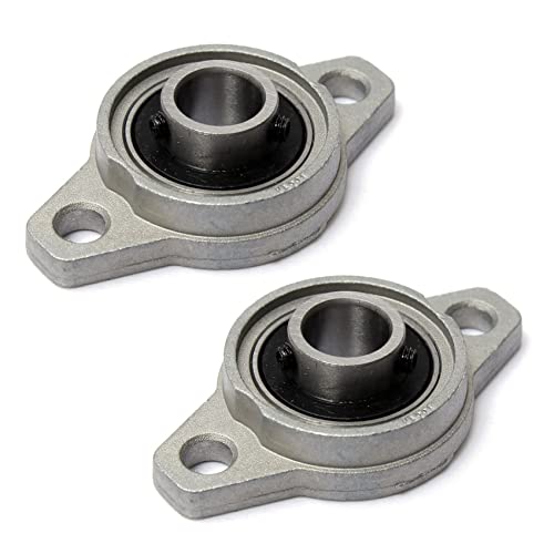Daconovo 2 x KFL000 Kissenblocklager Flanschkugellager aus Zinklegierung mit Sitz 12 mm Daconovo 2 x KFL000 Kissenblocklager Flanschkugellager aus Zinklegierung mit Sitz 12 mm von Daconovo