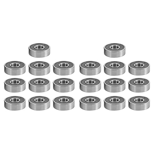 Daconovo 20 Stück 629-9 mm x 26 mm x 8 mm Rillenkugellager, Miniatur A, doppelt versiegelt von Daconovo