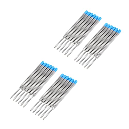 Daconovo 24 Ersatzminen für Kugelschreiber, 10 cm, Blau, große Minen Daconovo 24 Ersatzminen für Kugelschreiber, 10 cm, Blau, große Minen von Daconovo