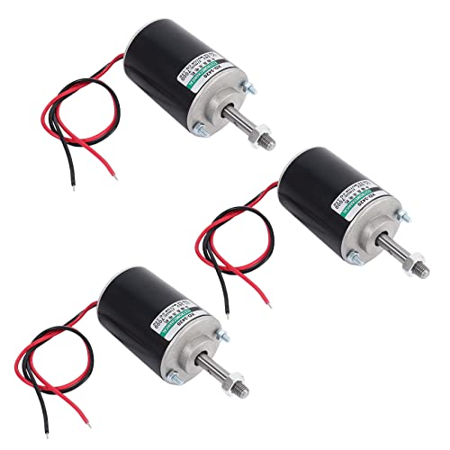 Daconovo 3 x Xd-3420 30 W High Speed Cw/Gleichstrommotor mit Permanentmagnet, Ccw, für DIY-Generator (Dc 12 V, 3000 U/min) von Daconovo