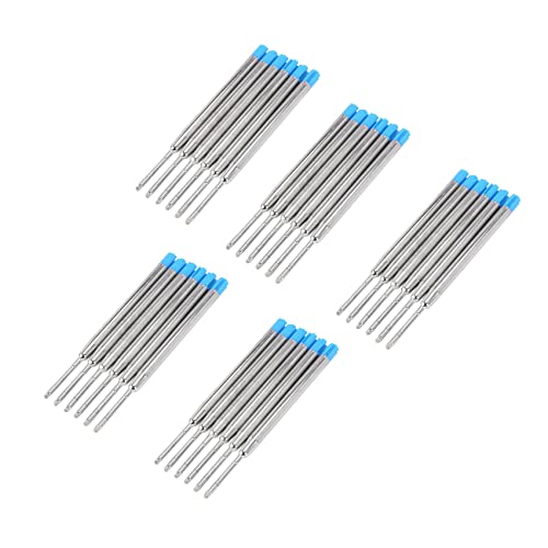 Daconovo 30 Ersatzminen für Kugelschreiber, 10 cm, Blau, große Minen Daconovo 30 Ersatzminen für Kugelschreiber, 10 cm, Blau, große Minen von Daconovo