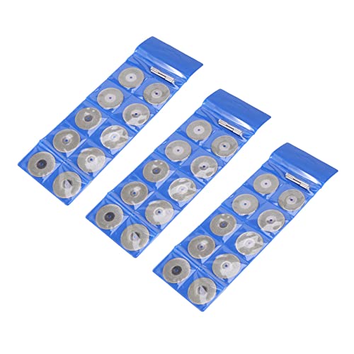 Daconovo 30 Stück Zubehör 35 mm Diamant-Trennscheibe für Schleifscheibe aus Metall Mini Kreissäge für Rotationswerkzeug Bohrmaschine von Daconovo