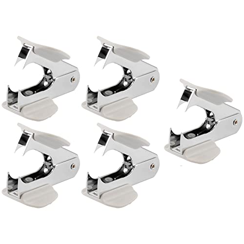 Daconovo 5 x Heftklammernentferner im Pin-Stil aus weißem Stahl für Heftklammern 24/6 26/6 Daconovo 5 x Heftklammernentferner im Pin-Stil aus weißem Stahl für Heftklammern 24/6 26/6 von Daconovo