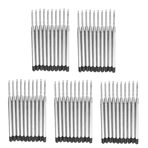 Daconovo 5 x schwarze Tintenminen, 10 x für Kugelschreiber, feine Spitze, mittlere Spitze, für den Stil Daconovo 5 x schwarze Tintenminen, 10 x für Kugelschreiber, feine Spitze, mittlere Spitze, für den Stil von Daconovo