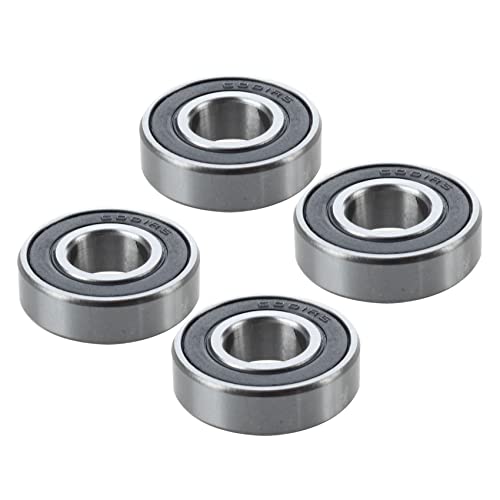 Daconovo Kugellager 6001Rs 28 mm x 12 mm x 8 mm für Roller, 4 Stück Daconovo Kugellager 6001Rs 28 mm x 12 mm x 8 mm für Roller, 4 Stück von Daconovo