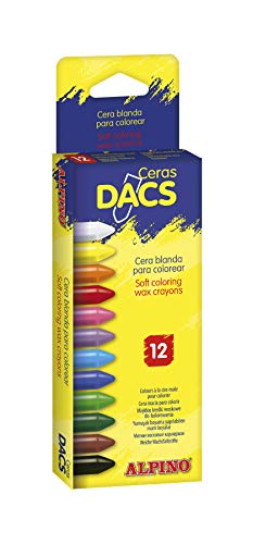 Dacs Wachsmalstifte DA050290, 12 Stück (1er Pack) von Dacs