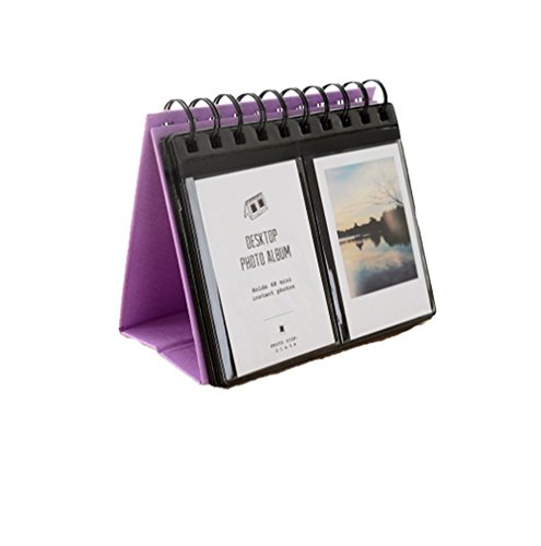 DadaAA 7,6 cm Fotoalbum, Schreibtischkalender, 68 Taschen, Bilderalben, Urlaubs-Erinnerungsbuch für Mini Fujifilm Polaroid von DadaAA
