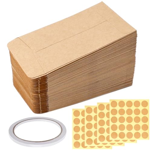 Dadabig 300 Stück Papiertüten Klein, 6 * 10cm Samentütchen + 100 Stück Aufkleber + 1 Roll Doppelseitig klebend Mini Braun Samentüten Flachbeutel Kraftpapier Tüten für Weihnachten Süßigkeiten Hochzeit Dadabig 300 Stück Papiertüten Klein, 6 * 10cm Samentütchen + 100 Stück Aufkleber + 1 Roll Doppelseitig klebend Mini Braun Samentüten Flachbeutel Kraftpapier Tüten für Weihnachten Süßigkeiten Hochzeit von Dadabig