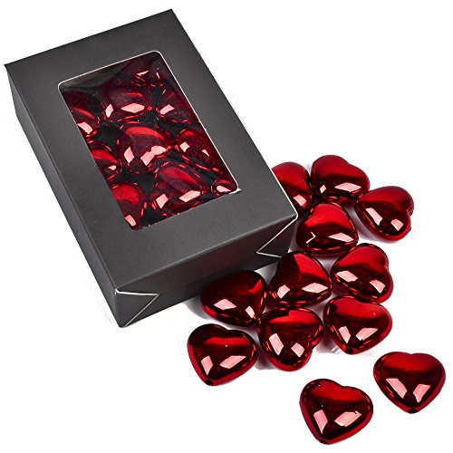 Dadeldo Living & Lifestyle Deko Herzen 12er Box Rot Streudeko Tischdeko Bastel Kreativ von Dadeldo Living & Lifestyle