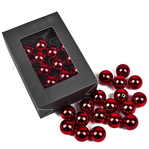 Deko Perlen 18er Box Rot Streudeko Tischdeko Bastel Kreativ von Dadeldo