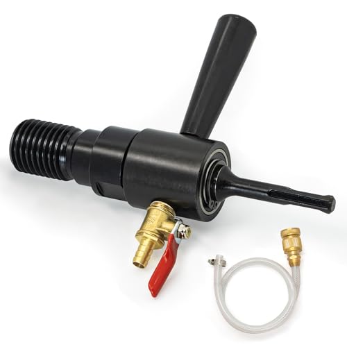 DaduoRi 1 1/10.2 cm-7 Stecker auf SDS Plus Abor Kernbohrer-Adapter – Wassereinspritzfähig, inklusive massivem Messing-Schlauch-Schnellverbinder und Schlauch – kompatibel mit 1 1/4-Zoll-7 DaduoRi 1 1/10.2 cm-7 Stecker auf SDS Plus Abor Kernbohrer-Adapter – Wassereinspritzfähig, inklusive massivem Messing-Schlauch-Schnellverbinder und Schlauch – kompatibel mit 1 1/4-Zoll-7 von DaduoRi