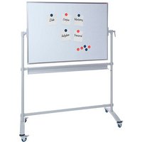 DAHLE Mobiles Whiteboard 96180 Basic 150,0 x 100,0 cm weiß lackierter Stahl von Dahle