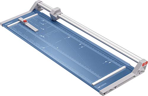 Dahle 556 Papierschneider Modell 2020 (bis DIN A1, 10 Blatt Schneidleistung, 1 mm Schnitthöhe) blau von Dahle