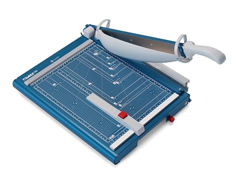 Dahle 565 Schneidemaschine (Bis DIN A4, 40 Blatt Schneidleistung) blau, 355 x 475 mm von Dahle